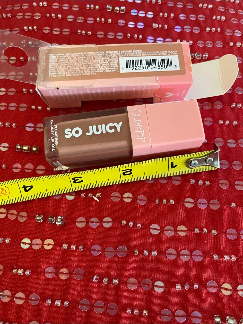 Plumbing Glossy Lip Oil in Its a Date New In Box Not Returnable